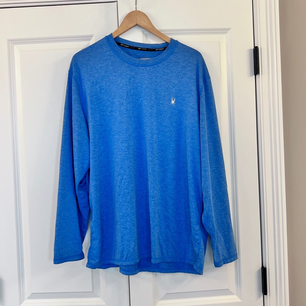 Men's Blue Long Sleeve.